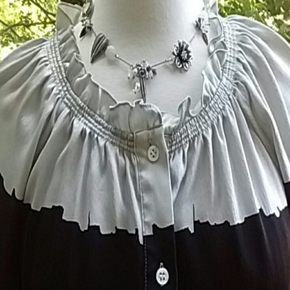 BCBGMA Silk Blouse